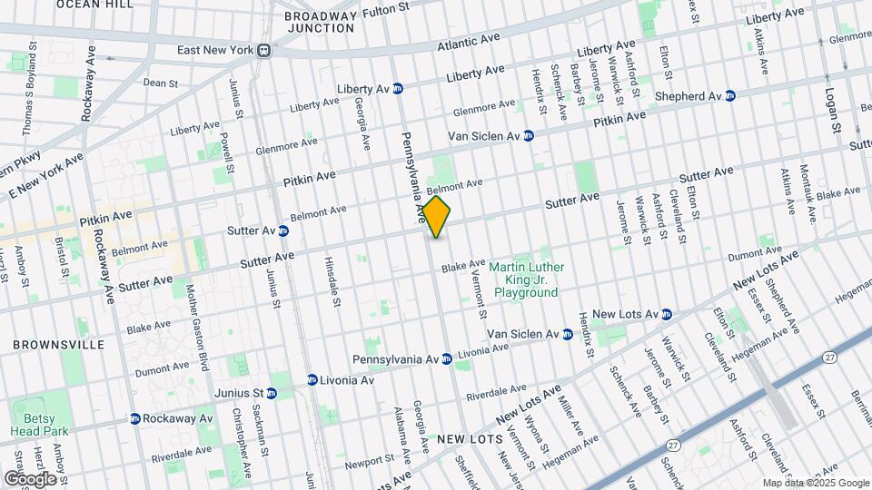 349 Pennsylvania Ave Map and Location Details