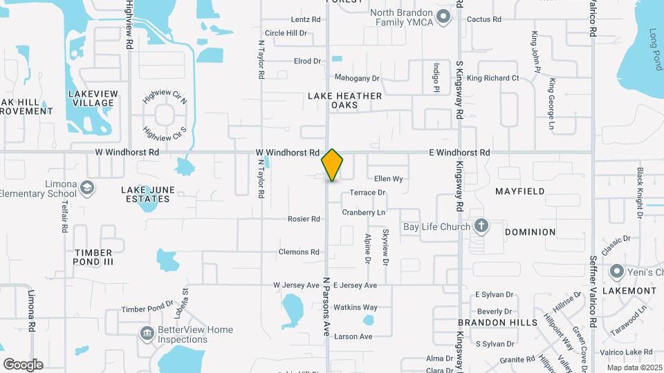 1115 N Parsons Ave Map and Location Details