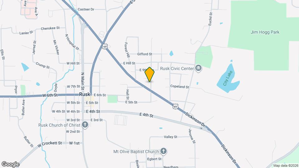 402 Bonner St Map and Location Details