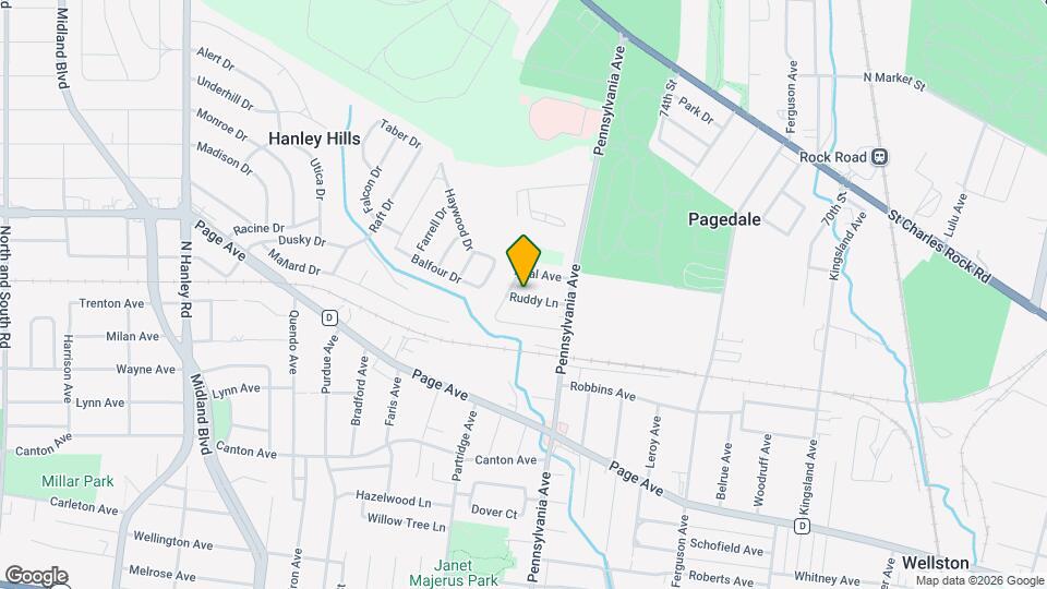 7237 Ruddy Ln Map and Location Details