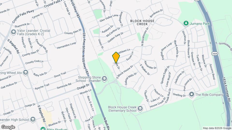 2501 Autrey Dr Map and Location Details