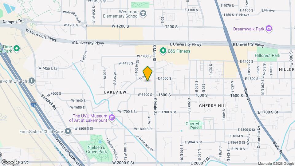 43 W 1530 S Map and Location Details