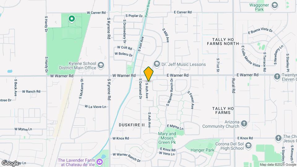 8857 S Ash Ave Map and Location Details