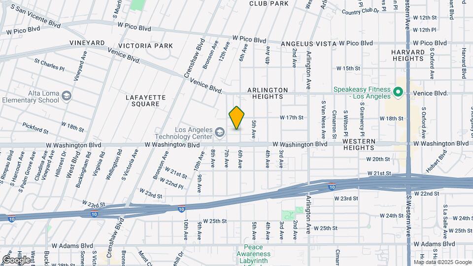 1735 6th Ave Mapa y Detalles de la Ubicación