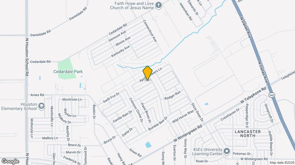 1209 Candler Dr Map and Location Details