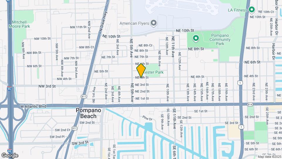 600 NE 4th St Map and Location Details