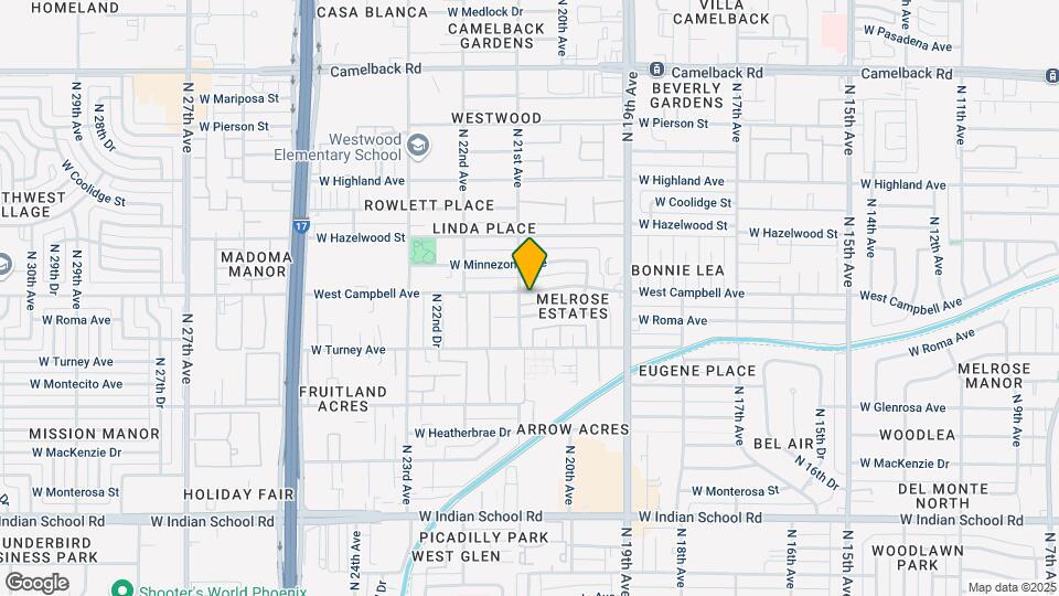 2055 West Campbell Ave Map and Location Details