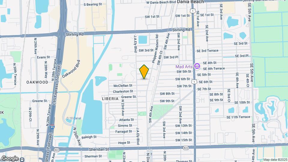 715 SW 6th St, Unit 2 Map and Location Details