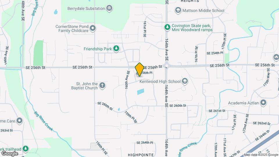 16102 SE 258th St Map and Location Details