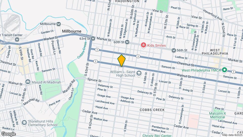 210 S 60th St Map and Location Details