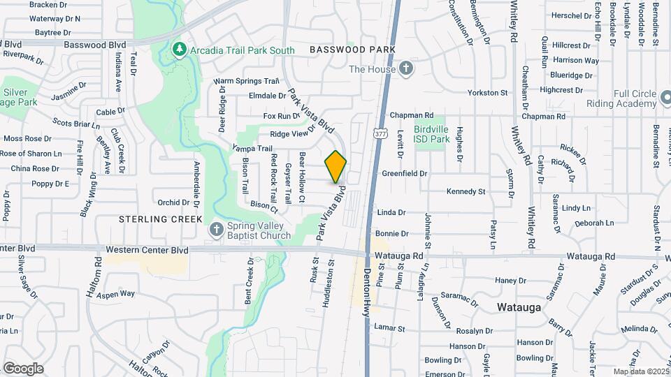 5445 Trout Creek Ct Map and Location Details