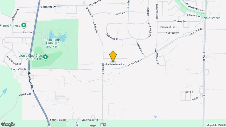 221 Pebblestone Ln Map and Location Details