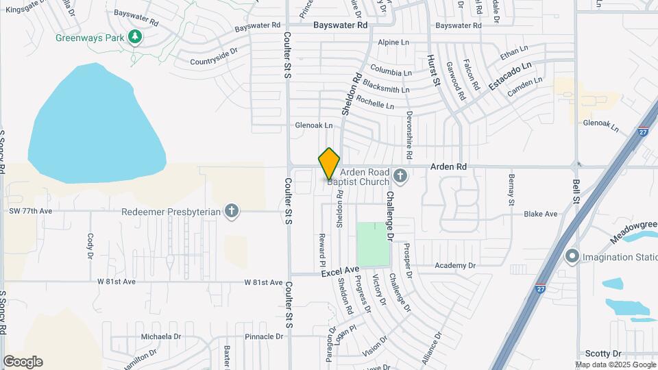 7511 Aspire Pl Map and Location Details