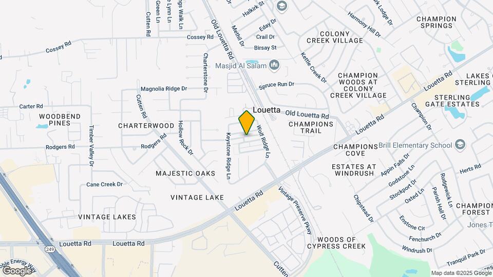 9158 Solvista Pass Ln Map and Location Details