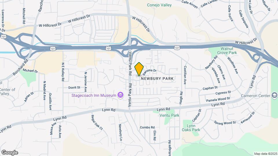 1385 Ramona Dr Map and Location Details
