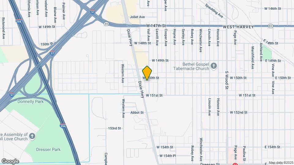 15010 Vail Ave Map and Location Details