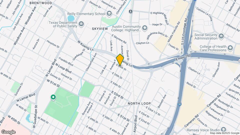 5517 Avenue G Map and Location Details