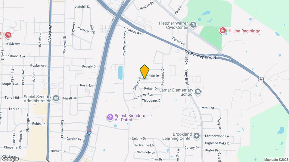 1430 Warringwood Dr Map and Location Details