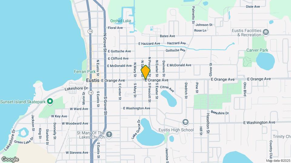 714 E Orange Ave Map and Location Details