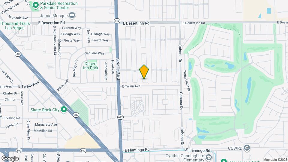 3670 Estes Park Dr Map and Location Details