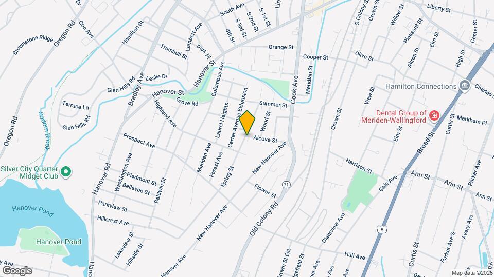 84 Alcove St Map and Location Details