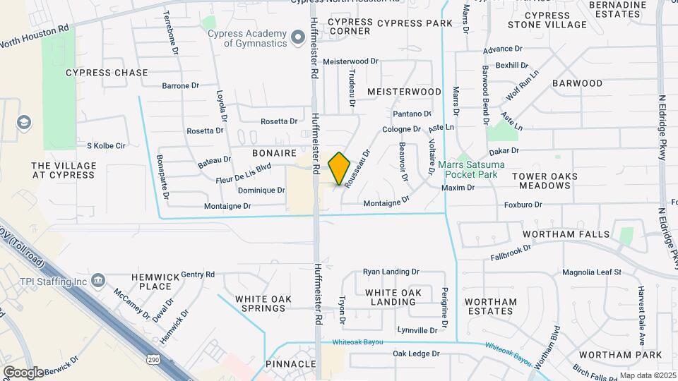 11227 Rousseau Dr Map and Location Details