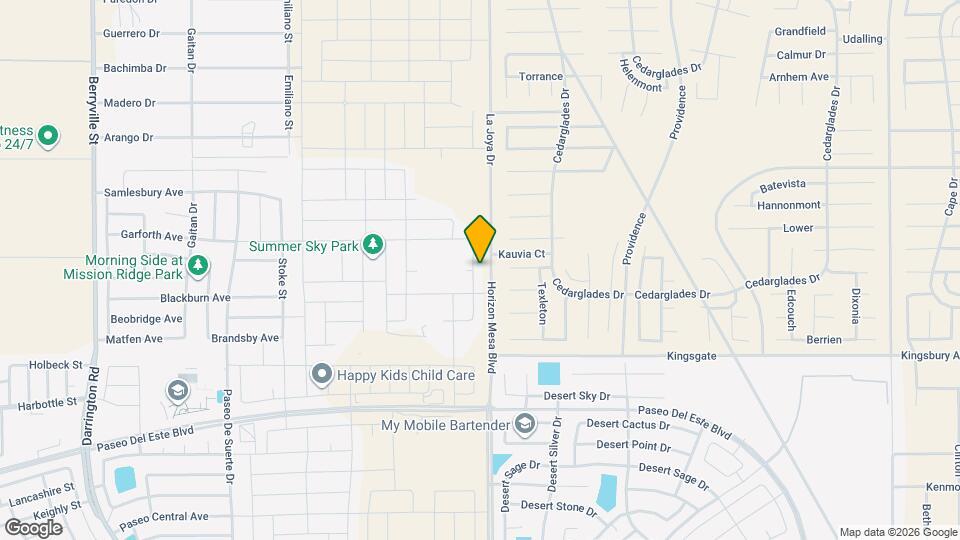 1088 Nepal Sky St Map and Location Details