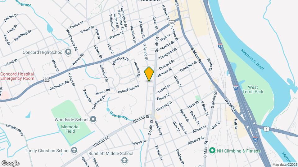 49 S Spring St, Unit 3 Map and Location Details