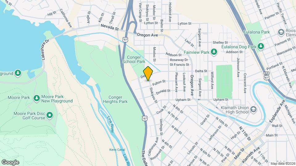 1518 Siskiyou St Map and Location Details