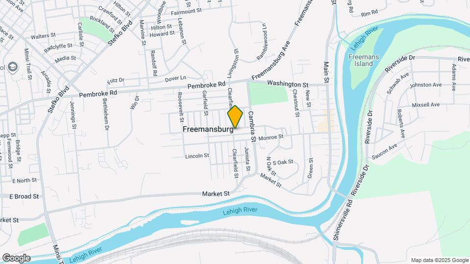 315 Clearfield St Map and Location Details