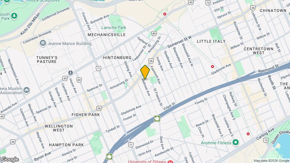 19 Melrose Av Map and Location Details