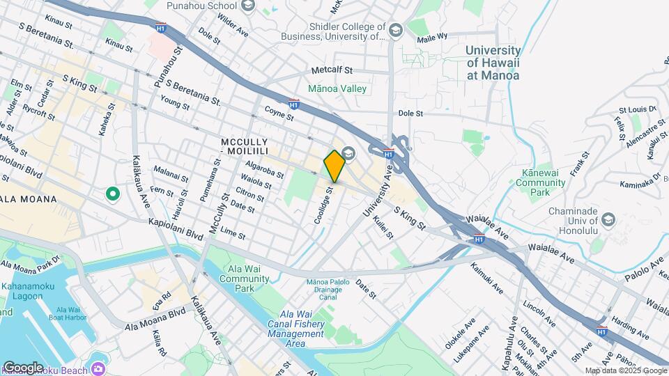 937 Coolidge St Mapa y Detalles de la Ubicación