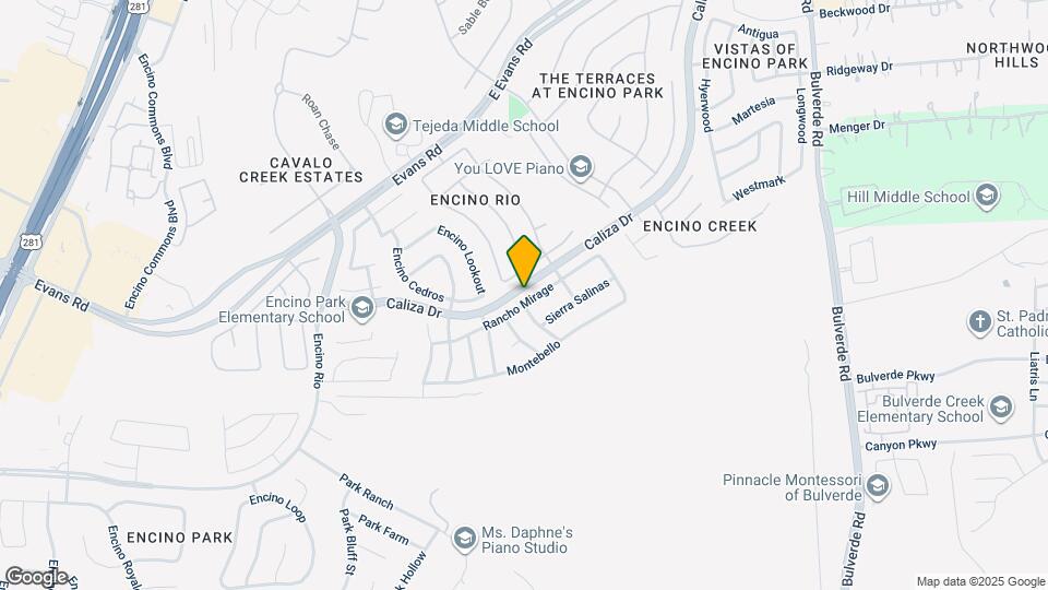 2707 Rancho Mirage Map and Location Details