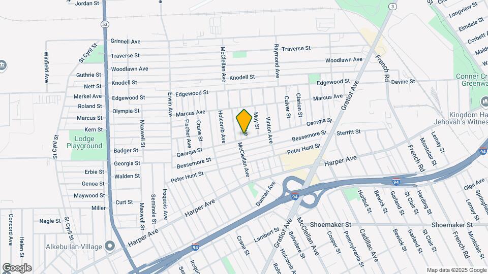 8901 Isham Ave Map and Location Details
