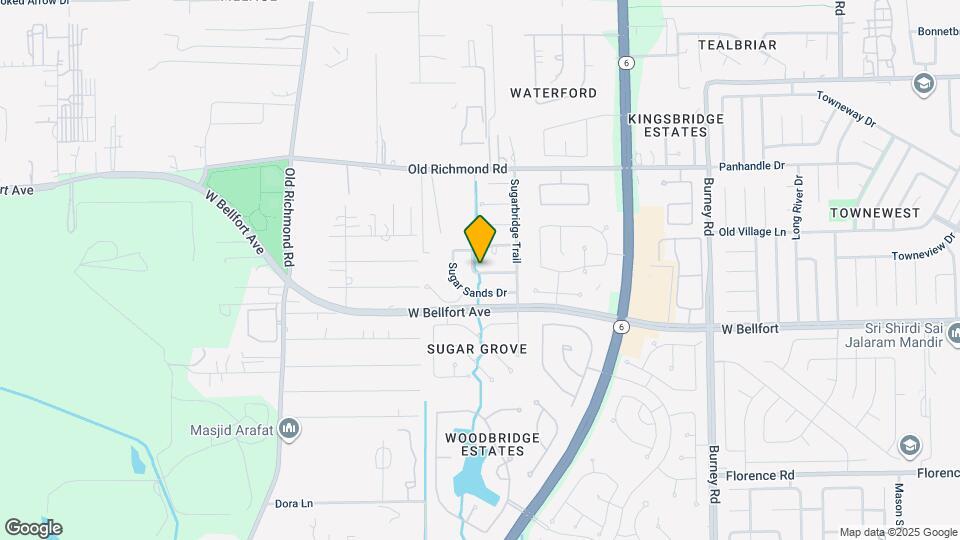 14938 Sugar Mist Ln Map and Location Details