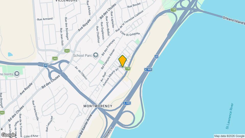 396-402 110e Rue Map and Location Details