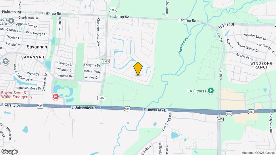 5540 Crestwood Dr Map and Location Details