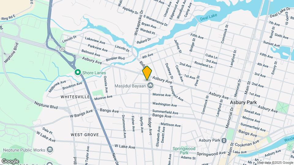 1603 Sewall Ave Map and Location Details