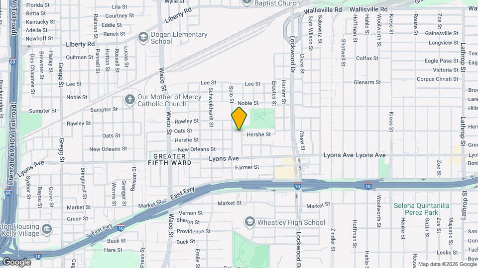 1803 Simpson St Map and Location Details