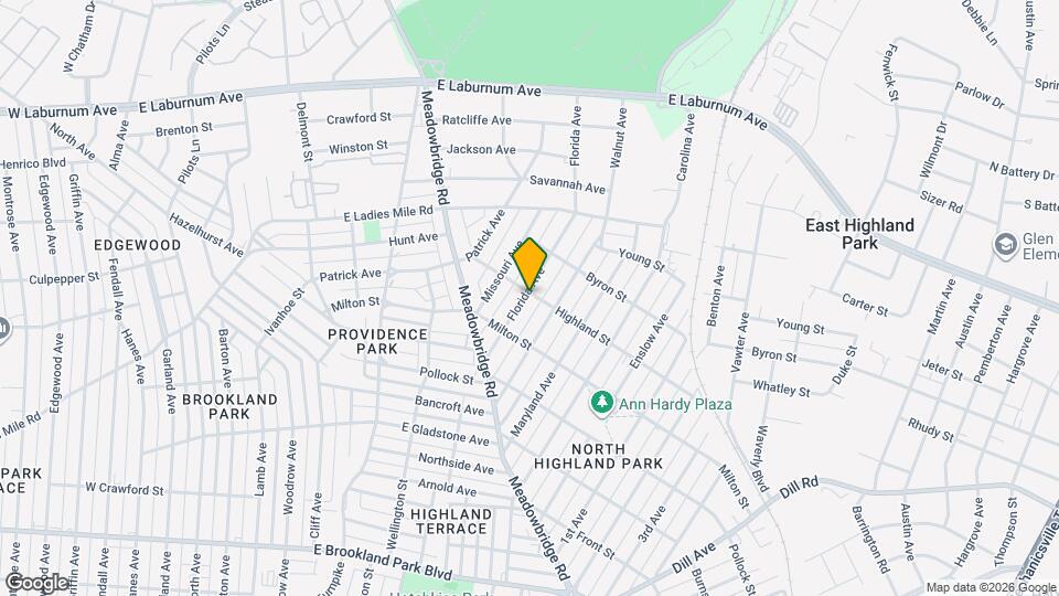 3423 Florida Ave Map and Location Details