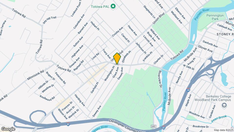 329 Totowa Rd Mapa y Detalles de la Ubicación