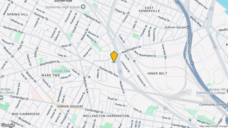 39 Mansfield St, Unit 3 Map and Location Details