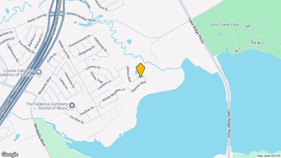 5739 Derek Way Map and Location Details