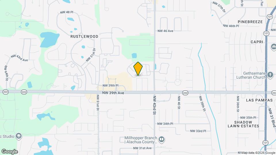 4503 NW 41 Pl Map and Location Details
