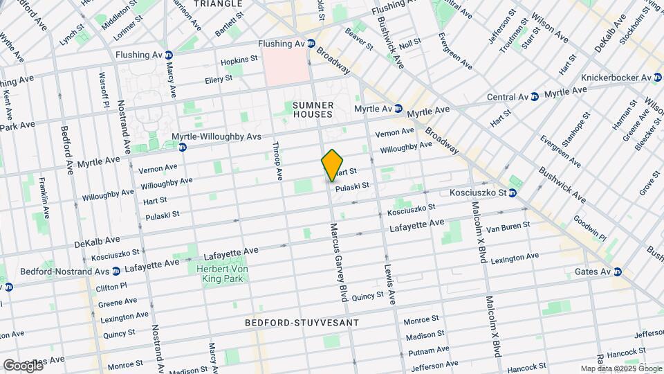285 Pulaski St Mapa y Detalles de la Ubicación