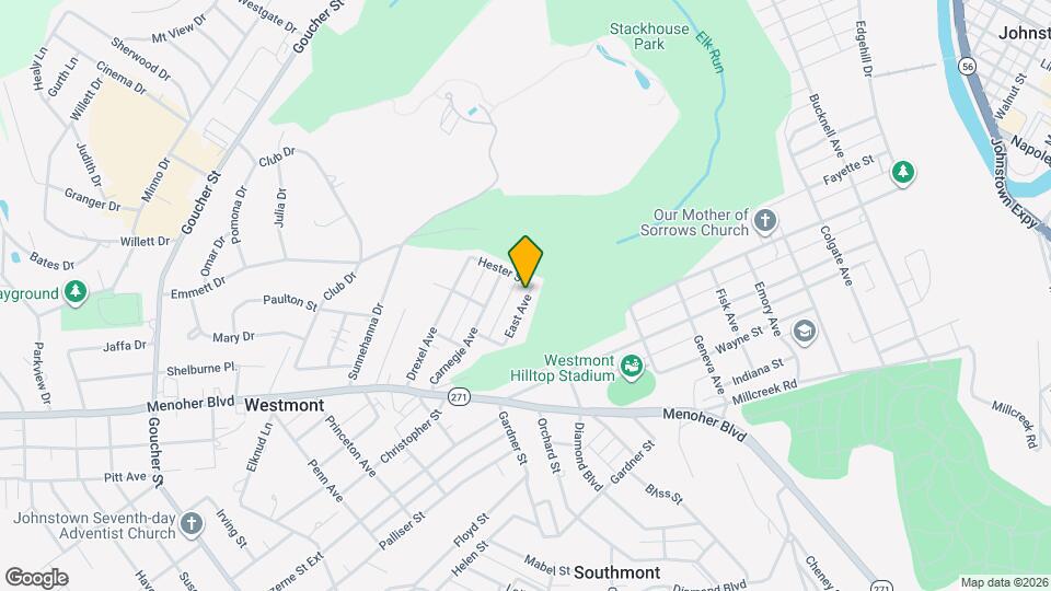 927 East Ave Map and Location Details