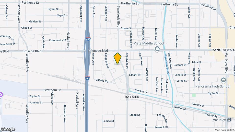 Sepulveda Gardens Apartments Map and Location Details