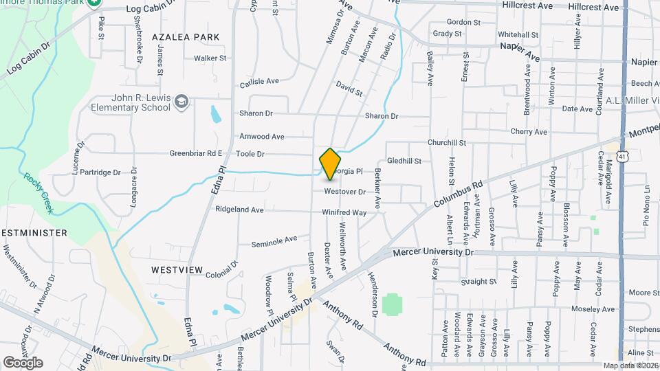 3169 Westover Dr Map and Location Details