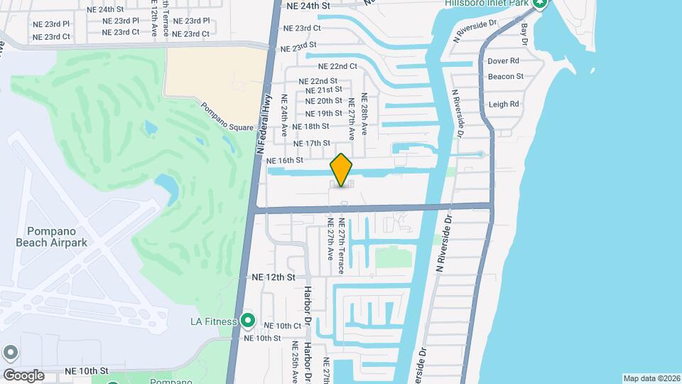 2863 NE 15th St Map and Location Details