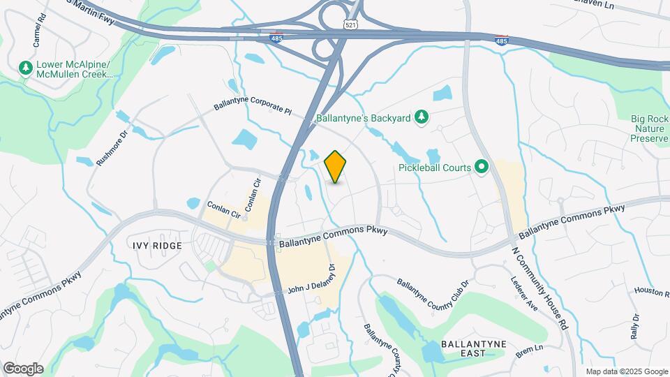 Oro Ballantyne Mapa y Detalles de la Ubicación
